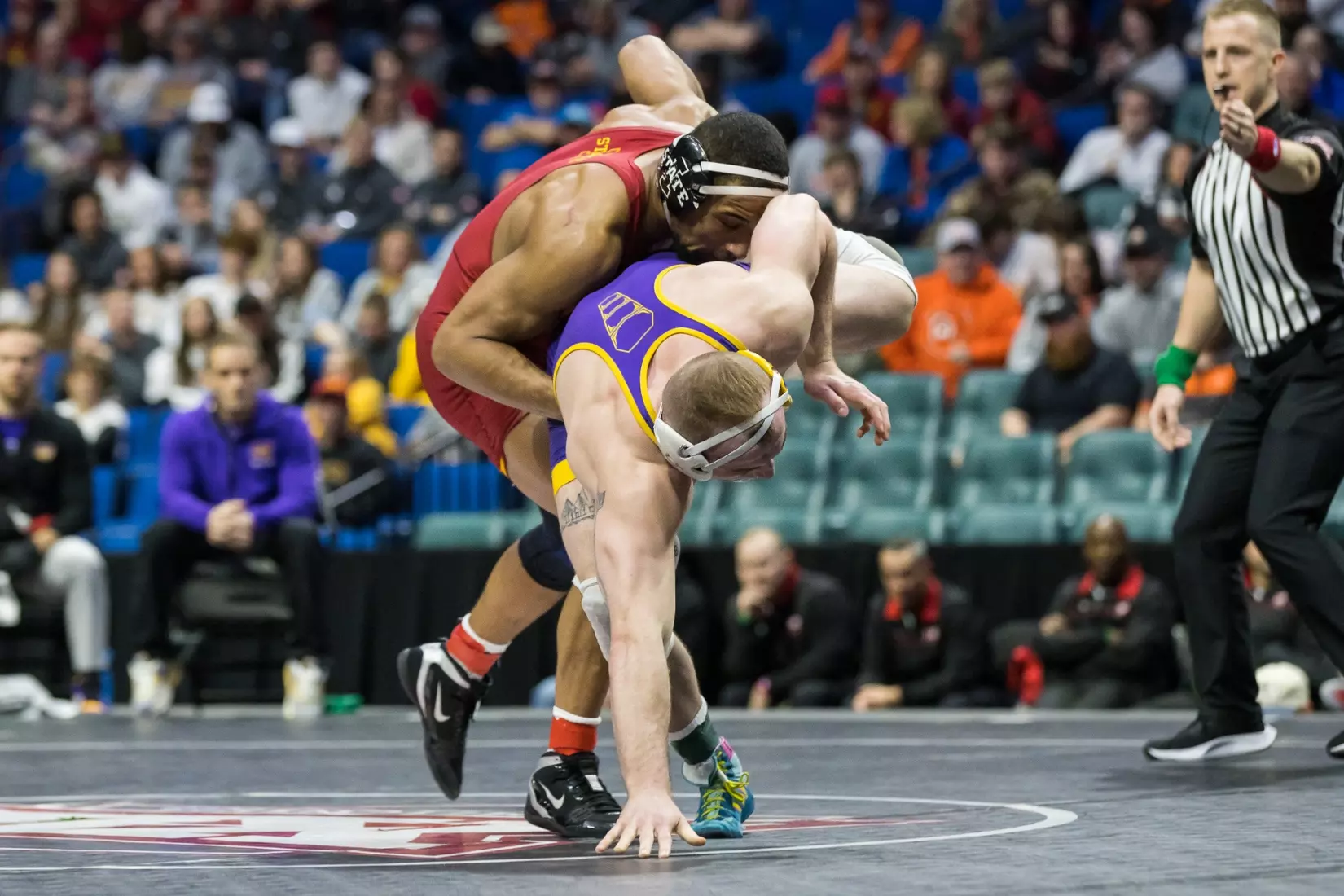 UNI wrestling at 2023 Big 12 Championships