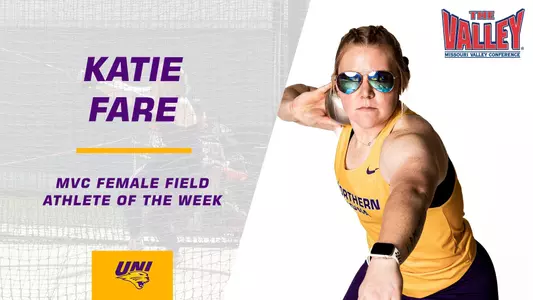 Katie Fare (MVC Athlete of the Week - April 12, 2023)
