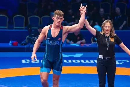 Wyatt Voelker (2023 U20 World Championships)