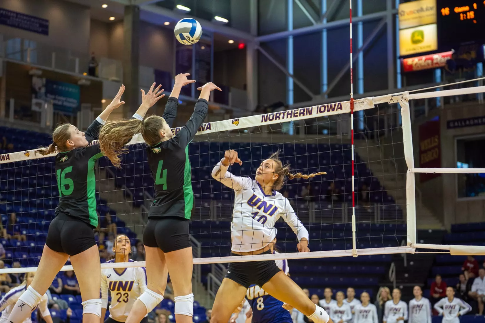 UNI volleyball vs. North Dakota | Sept. 14, 2023