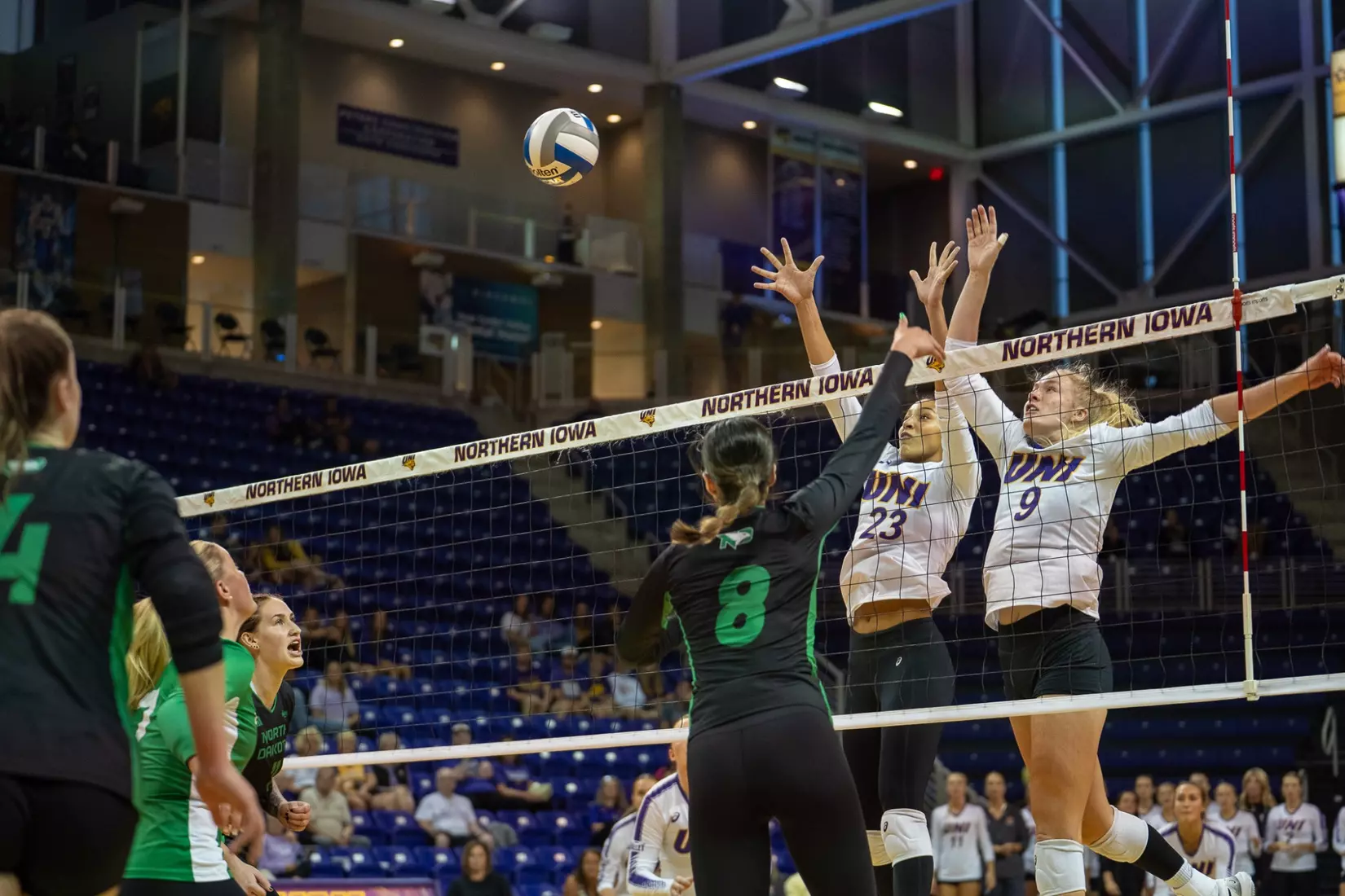 UNI volleyball vs. North Dakota | Sept. 14, 2023