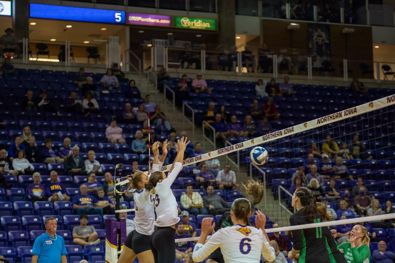 UNI volleyball vs. North Dakota | Sept. 14, 2023
