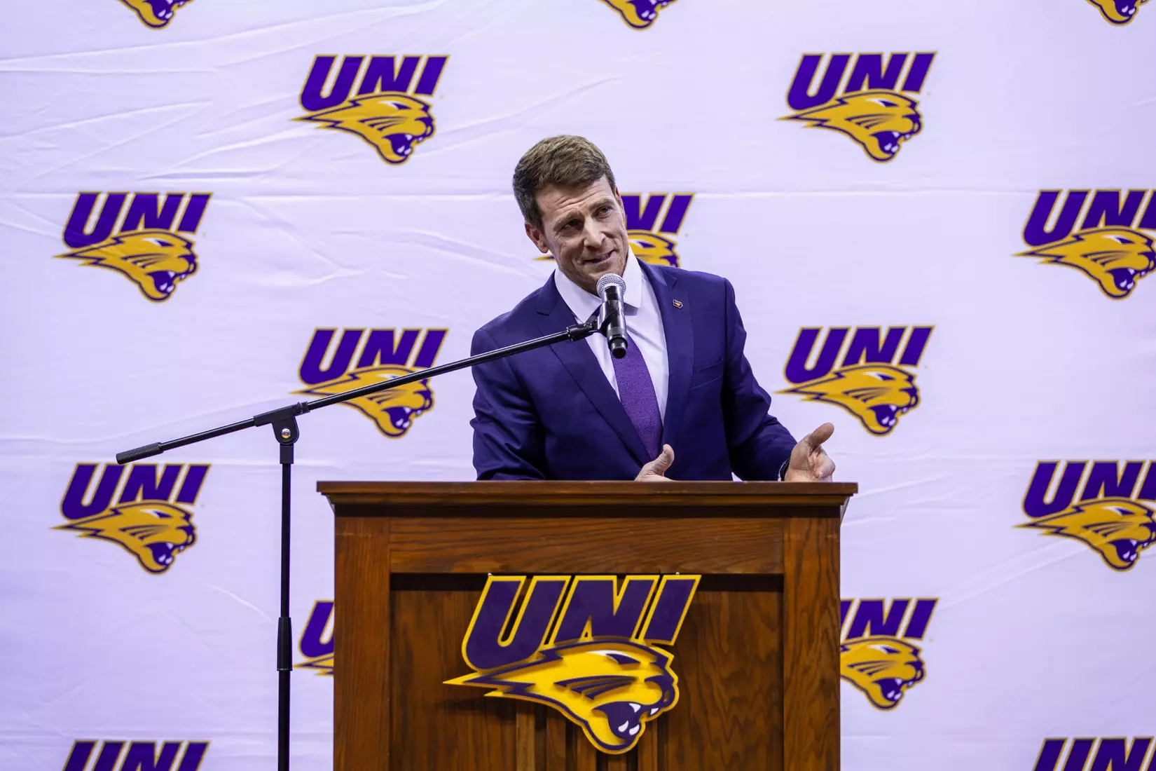 Todd Stepsis Introductory Press Conference | Dec. 9, 2024 (Cedar Falls, Iowa)