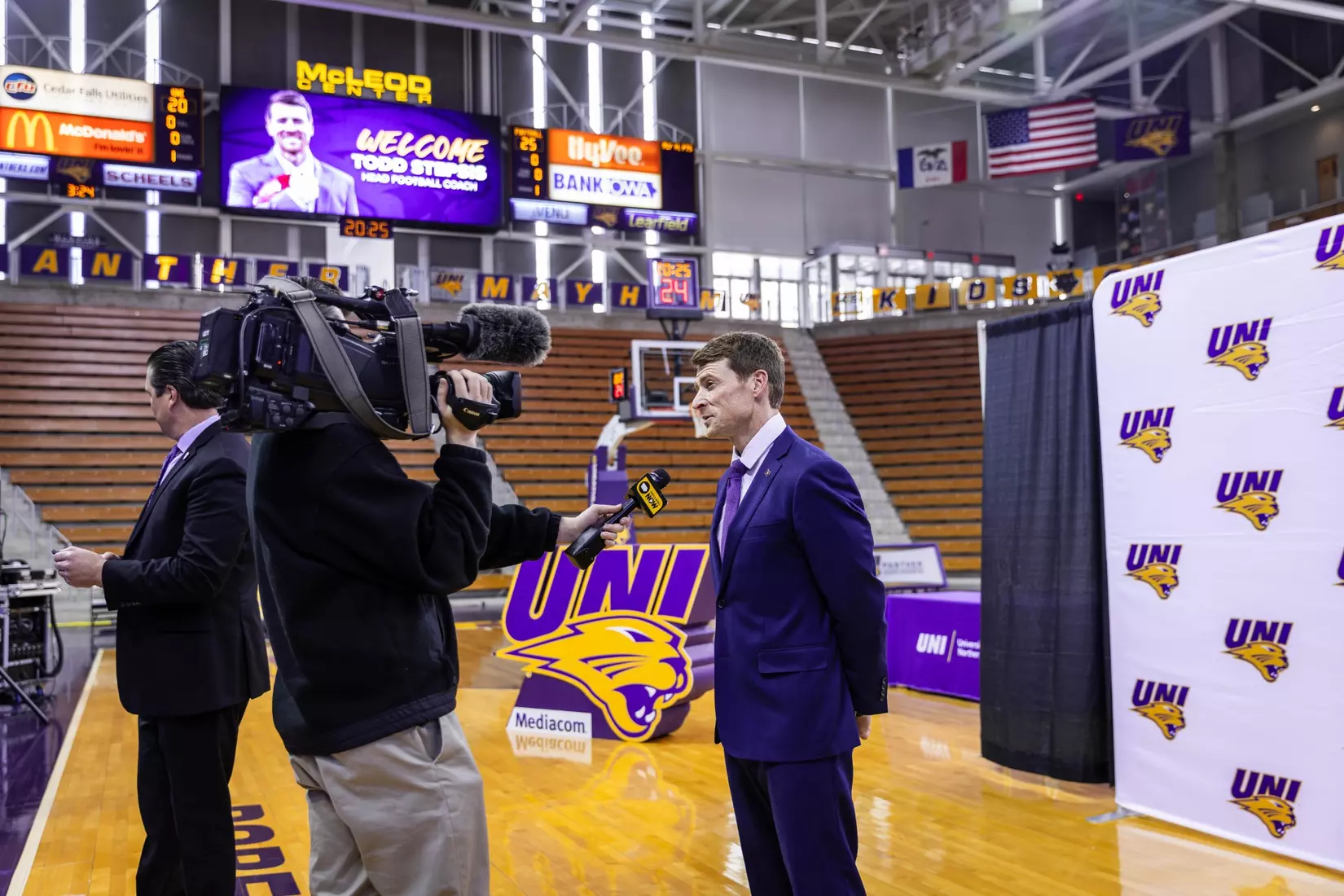 Todd Stepsis Introductory Press Conference | Dec. 9, 2024 (Cedar Falls, Iowa)