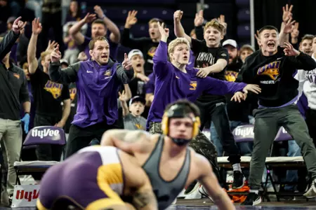 UNI wrestling vs. West Virginia | Feb. 4, 2024 (Cedar Falls, Iowa)