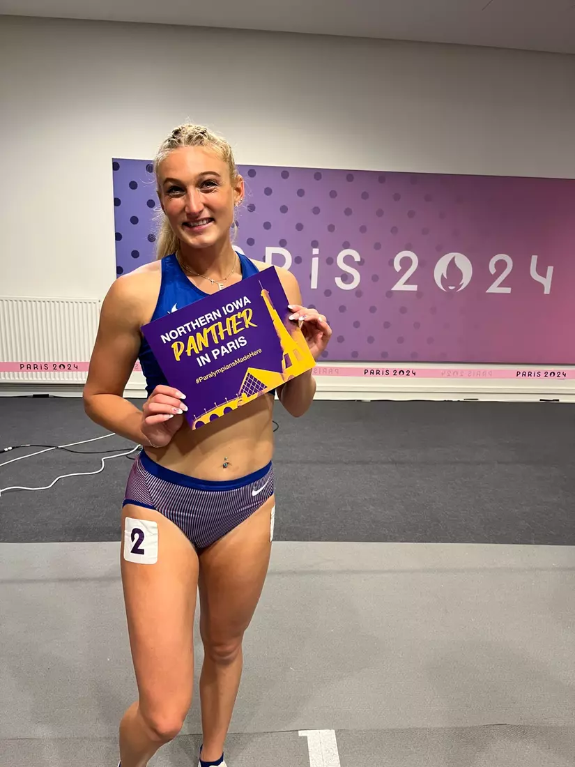 Erin Kerkhoff at 2024 Paralympic Games in Paris, France.