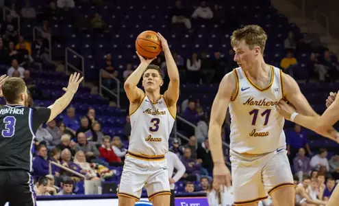UNI men's basketball vs. Evansville | Jan. 14, 2025 (Cedar Falls, Iowa)
