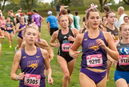 UNI cross country at 2025 Bradley Pink Classic | Oct. 17, 2025 (Peoria, Ill.)