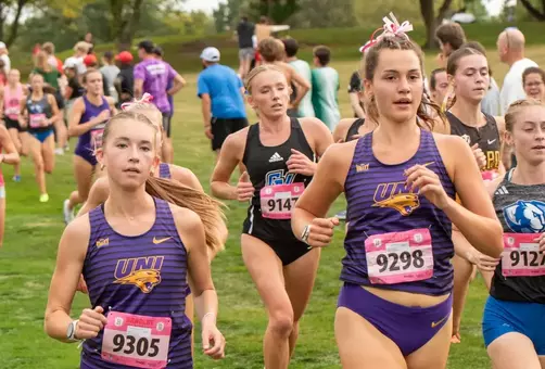 UNI cross country at 2025 Bradley Pink Classic | Oct. 17, 2025 (Peoria, Ill.)