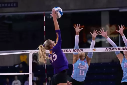 UNI volleyball vs. Drake | Nov. 4, 2025 (Cedar Falls, Iowa)