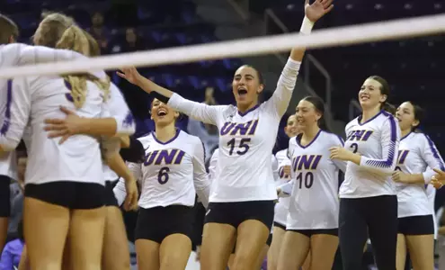 UNI volleyball vs. Illinois State (2024 MVC Tournament Semifinal) | Nov. 25, 2024 (Cedar Falls, Iowa)