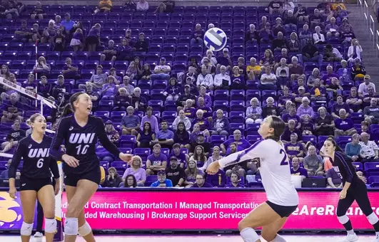 UNI volleyball vs. South Dakota State | Aug. 30, 2025 (Cedar Falls, Iowa)