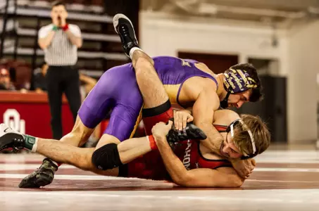 UNI wrestling falls at Oklahoma, 23-18 Image