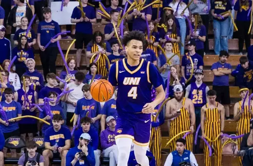 UNI men’s hoops visits Indiana State for midweek MVC matchup