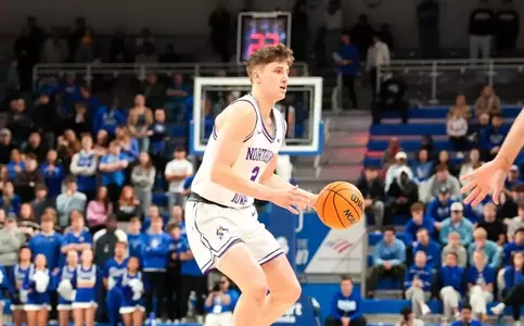 UNI men’s basketball cruises to 75-53 win at Drake Image