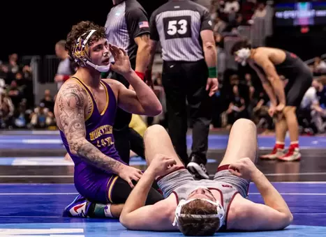 UNI wrestling places five into second day of NCAA Championships