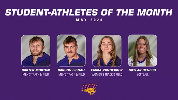 May 2026 SAAC Student-Athletes Of The Month