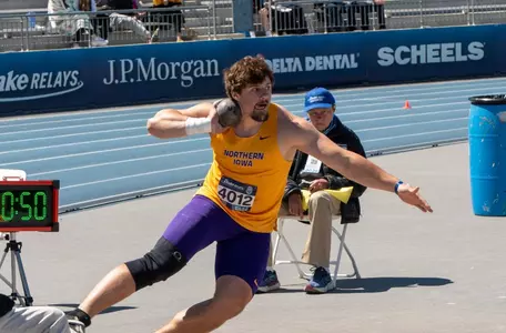 David Russell Shot Put (2026 Drake Relays)