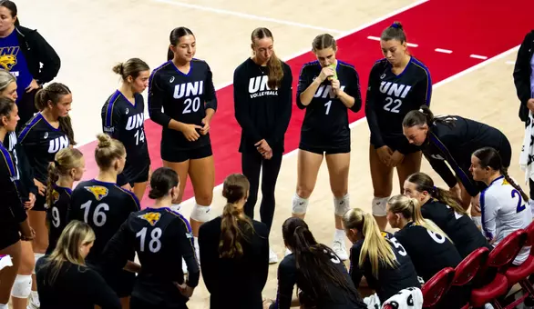 UNI volleyball sweeps Rice in Houston