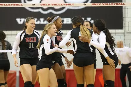The Rebels defeated the Wolf Pack for the 11th straight time with Saturday's 3-0 sweep.