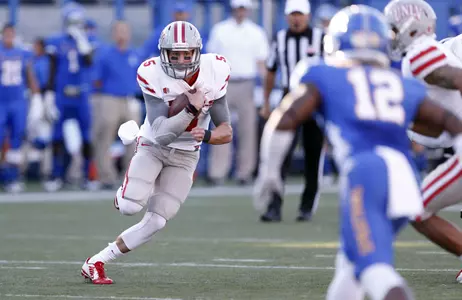 Blake Decker rushed for a touchdown on UNLV's opening drive.