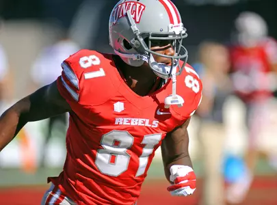 Devante Davis ranks second at UNLV in career receiving yards.