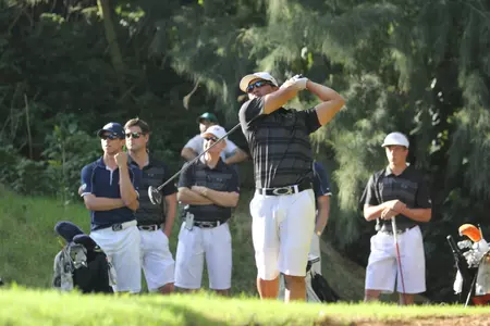 The final round of the Burns Intercollegiate was cancelled because of inclement weather.