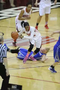 Danielle Miller scored 13 points and added four steals against Air Force.