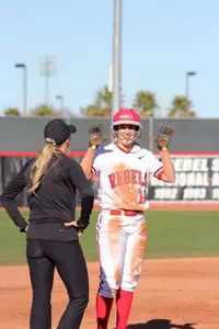 Pauline Monreal drove in two RBI during Sunday's 3-2 win over Nevada, Reno.