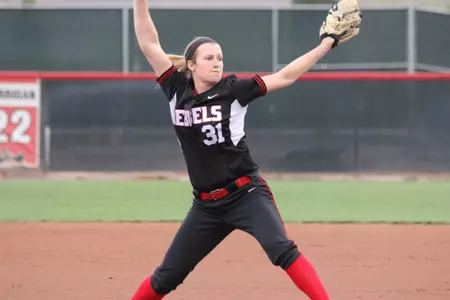 Amanda Oliveto threw 12 innings and struck out nine in UNLV's 6-4 win Friday against San José State.