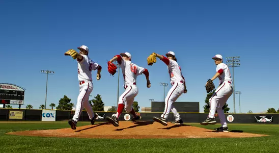 No. 20 UNLV baseball's starting pitchers have been the catalyst for the Rebels in 2014.