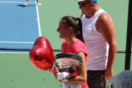 Aleksandra Josifoska finished her UNLV career with a stunning 26-1 record in MW play.