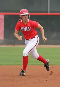 Stefany Valentino increased her career-best hitting streak to 21 games with a single Sunday.