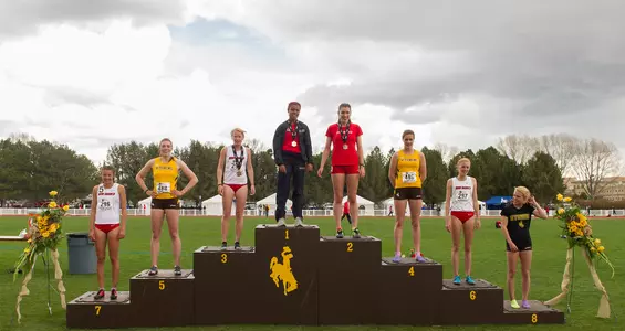 Auzsane Crowe-Carter won the 800m at the 2014 Mountain West Outdoor Championships Saturday.