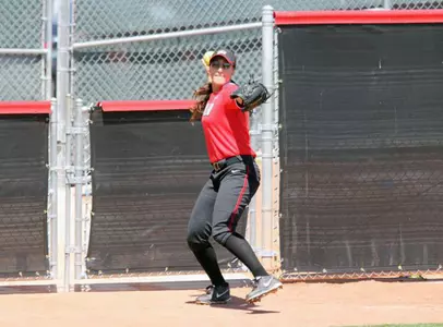Pauline Monreal moved into the top spot in UNLV's single-season record book in RBI with her 59th of the year Friday.