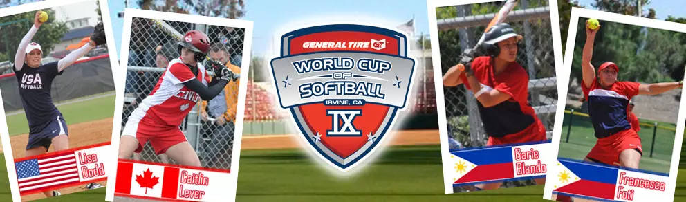 UNLV's Lisa Dodd, Caitlin Lever, Garie Blando and Francesca Foti will represent Rebel softball at the World Cup of Softball this week.