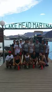 The 2014 UNLV cross country team.