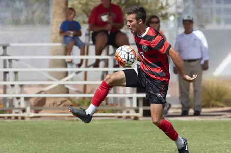 Danny Musovski has posted four game-winners in the first 10 games of the year for UNLV this season.