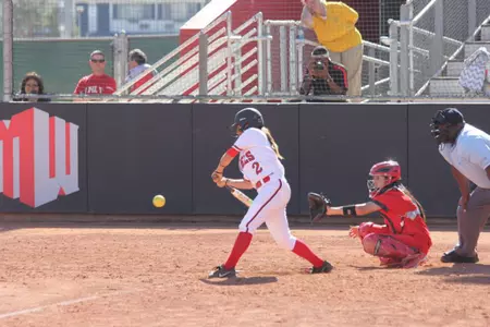 Samantha Juarez had two hits and a run in UNLV's 6-3 loss Saturday to New Mexico.