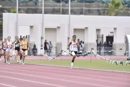Auzsane Crowe-Carter was named to the Mountain West All-Conference Outdoor Team for the third time.