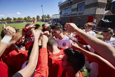 Team Huddle
UNLV Men's soccer vs. San Jose State
October 2, 2016,
(Josh Hawkins/UNLV Photo Services)
Client: Mark Wasik/Mens Socce