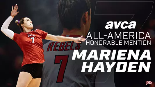 Mariena Hayden Honorable Mention AVCA