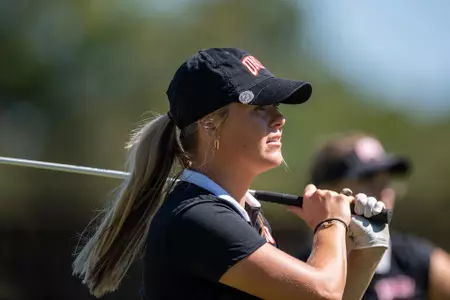 UNLV golfers during the Blessings Collegiate Invitational at Blessings Golf Club on Sunday, October of 2022, in Bentonville, Arkansas.Photo by Beth Hall