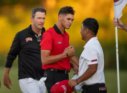 UNLV golfers during the Blessings Collegiate Invitational at Blessings Golf Club on Sunday, October of 2022, in Bentonville, Arkansas.Photo by Beth Hall