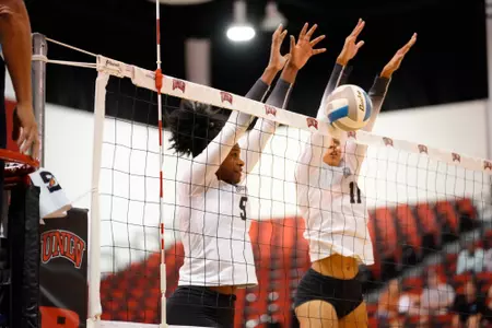 Volleyball vs Weber State University at the Cox Pavilion on September 1, 2022. Rebels won 3-1.