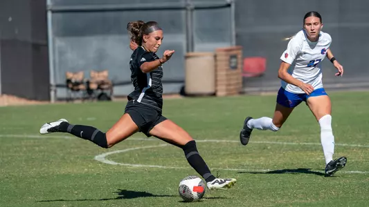 Women's Soccer - Jules Dominguez Senior Day Action Shot