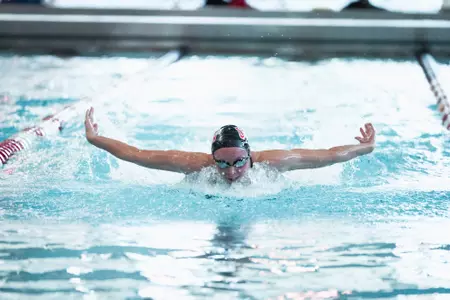 Women's Swimming - Cameron Mykkanen 200 fly