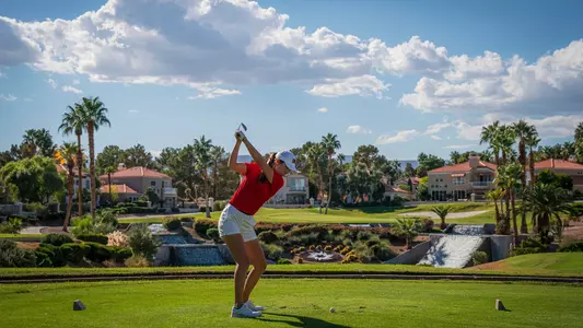 W. Golf - Toa Yokoyama teeing-off at Spanish Trail CC