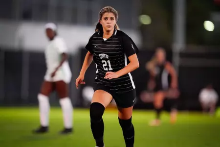 Women’s Soccer vs North Texas at Peter Johann Soccer Field on August 17, 2023. Rebels lost 0-3.