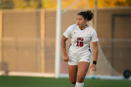 Women’s Soccer vs San Jose State at Peter Johann Soccer Field on September 28, 2023. Rebels lost 0-3.
Gianna Newby (18)